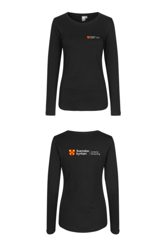 Interlock, långärmad t-shirt, dam