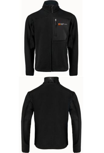 Pile fleece jacka, herr